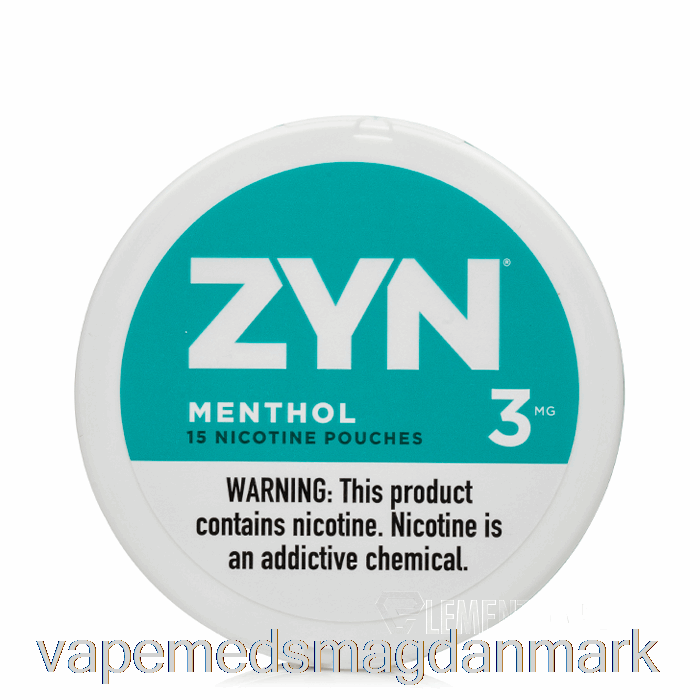 Vape Uden Nikotin Zyn Nikotinposer - Menthol 3mg